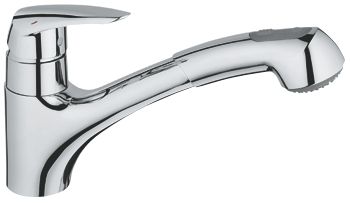 Смеситель однорычажный для мойки Grohe 32257001 Смеситель однорычажный для мойки Grohe 32257001