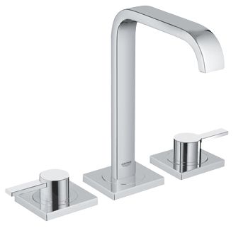 Смеситель для раковины Allure на 3 отверстия длинные рукоятки Grohe 20188000 Смеситель для раковины Allure на 3 отверстия длинные рукоятки Grohe 20188000