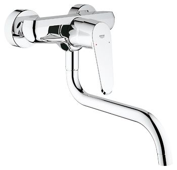 Смеситель однорычажный для мойки Grohe 33772002 Смеситель однорычажный для мойки Grohe 33772002