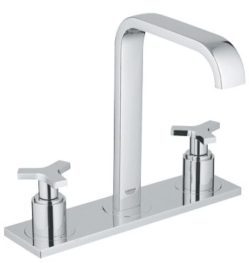 Смеситель для раковины Allure на 3 отверстия монтаж на бортике Grohe 20143000 Смеситель для раковины Allure на 3 отверстия монтаж на бортике Grohe 20143000