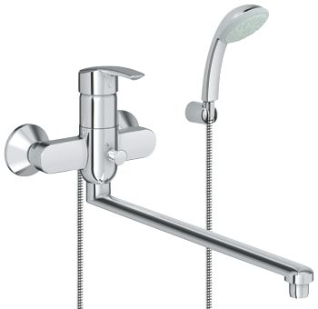 Универсальный смеситель с душевым гарнитуром Grohe 32708000 Универсальный смеситель с душевым гарнитуром Grohe 32708000