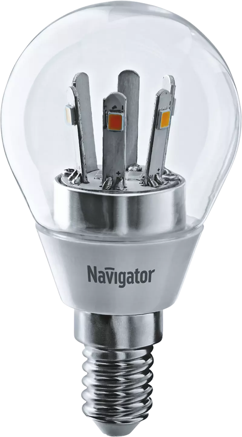 Лампа Navigator 71 294 NLL-G45-5-230-2.7K-E14-CL Лампа Navigator 71 294 NLL-G45-5-230-2.7K-E14-CL