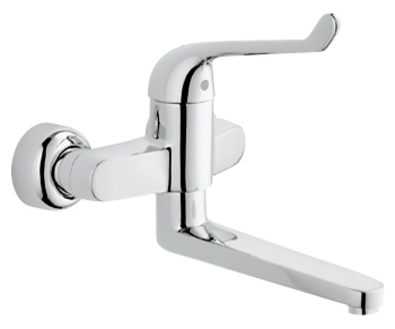 Смеситель однорычажный безопасный для раковины Grohe 32793000 Смеситель однорычажный безопасный для раковины Grohe 32793000