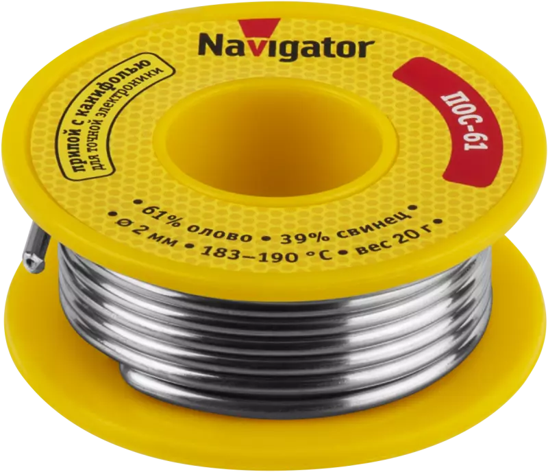 Припой Navigator 93 728 NEM-Pos04-61K-2-F20 Припой Navigator 93 728 NEM-Pos04-61K-2-F20