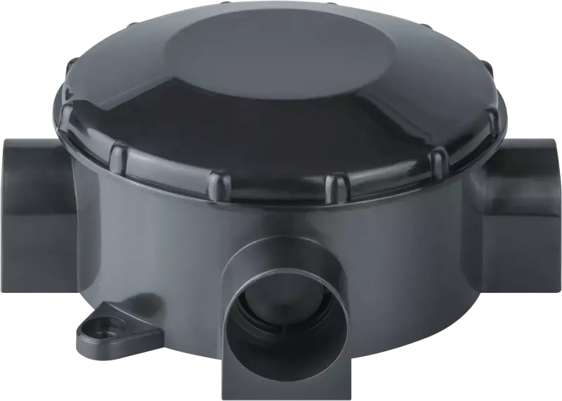 Коробка Navigator 93 760 NSS-DB-70-35-BL распаячная откр.монт.трехрожковая чер. Коробка Navigator 93 760 NSS-DB-70-35-BL распаячная откр.монт.трехрожковая чер.