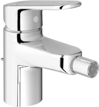 Смеситель однорычажный для биде Europlus II, цепочка Grohe 32623002 Смеситель однорычажный для биде Europlus II, цепочка Grohe 32623002